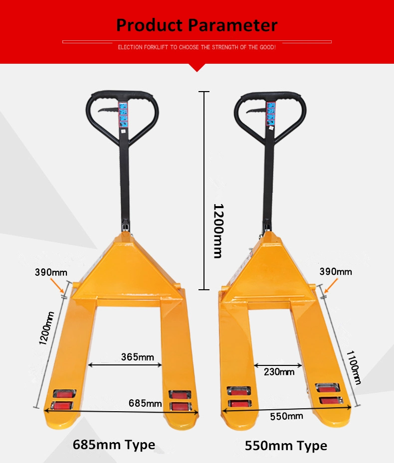 3 de 2 Ton Ton transpaleta manual Mayorista/Proveedor en Sudáfrica