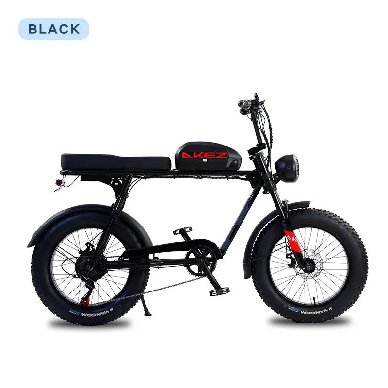 2023 New Super Long Range Fat Tire Chopper Electric Bike City Mountain E Bike