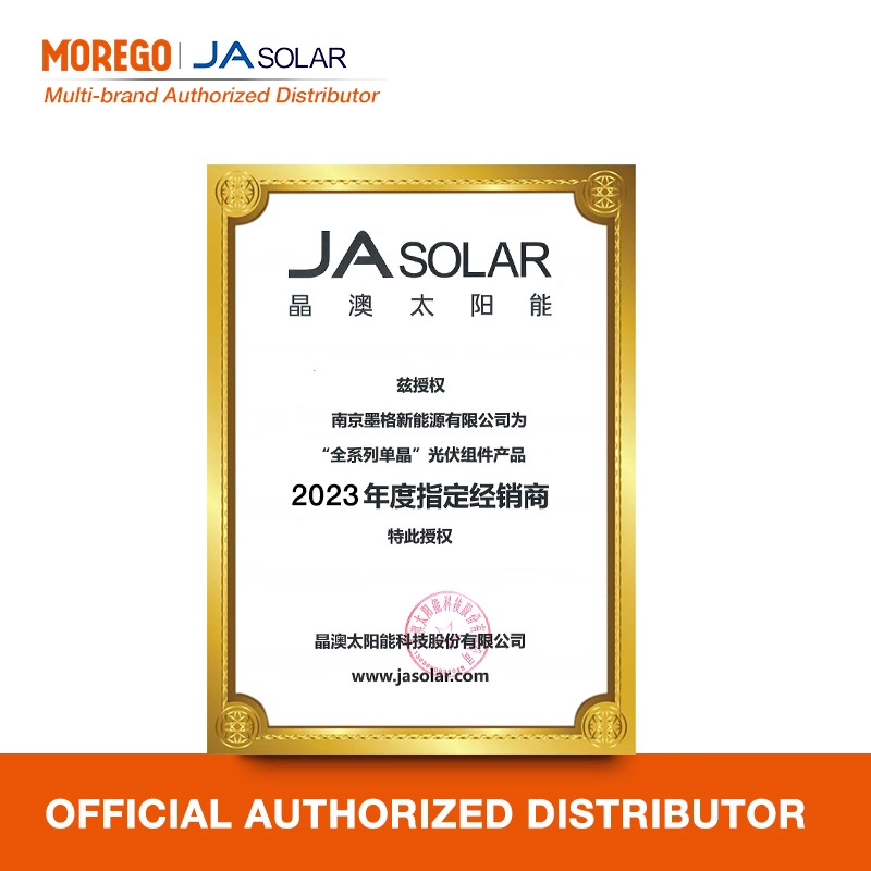 Ja Solar Mono Half Cell Bifacial Solar Panel 530W 535W 540W 545W 550W Double Glass PV Module