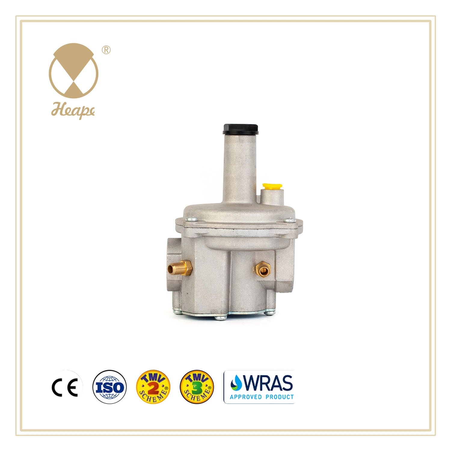 Heape Die-Cast Aluminium Natural Gas Regulator Valve for Pipe