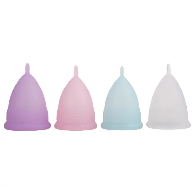 Medical Grade Silicone Lady Period Menstrual Cup Feminine Hygiene