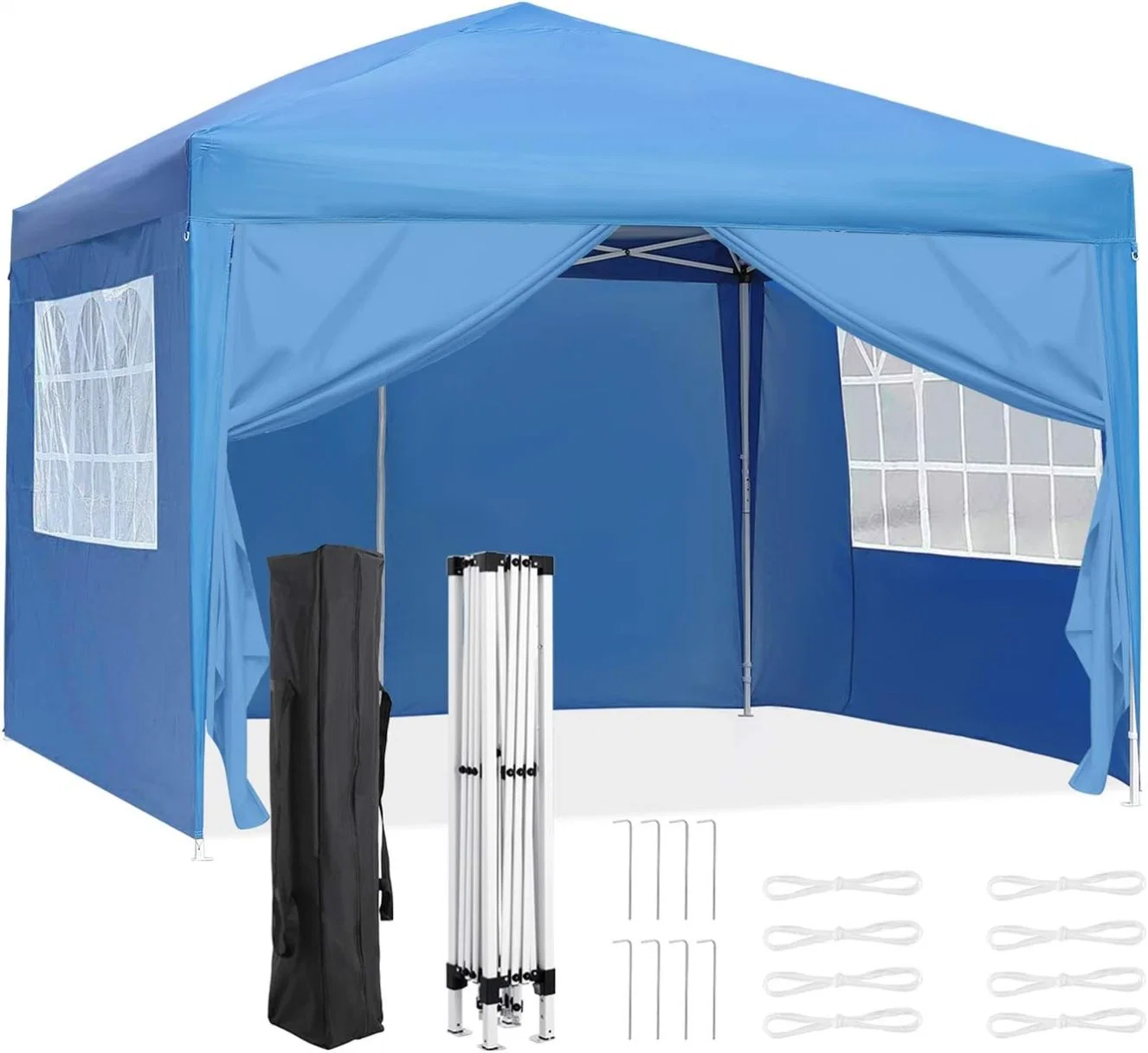 Outdoor Durable Waterproof Iron Pole Cheapest Price Small Size 3X3m Gazebo Tent