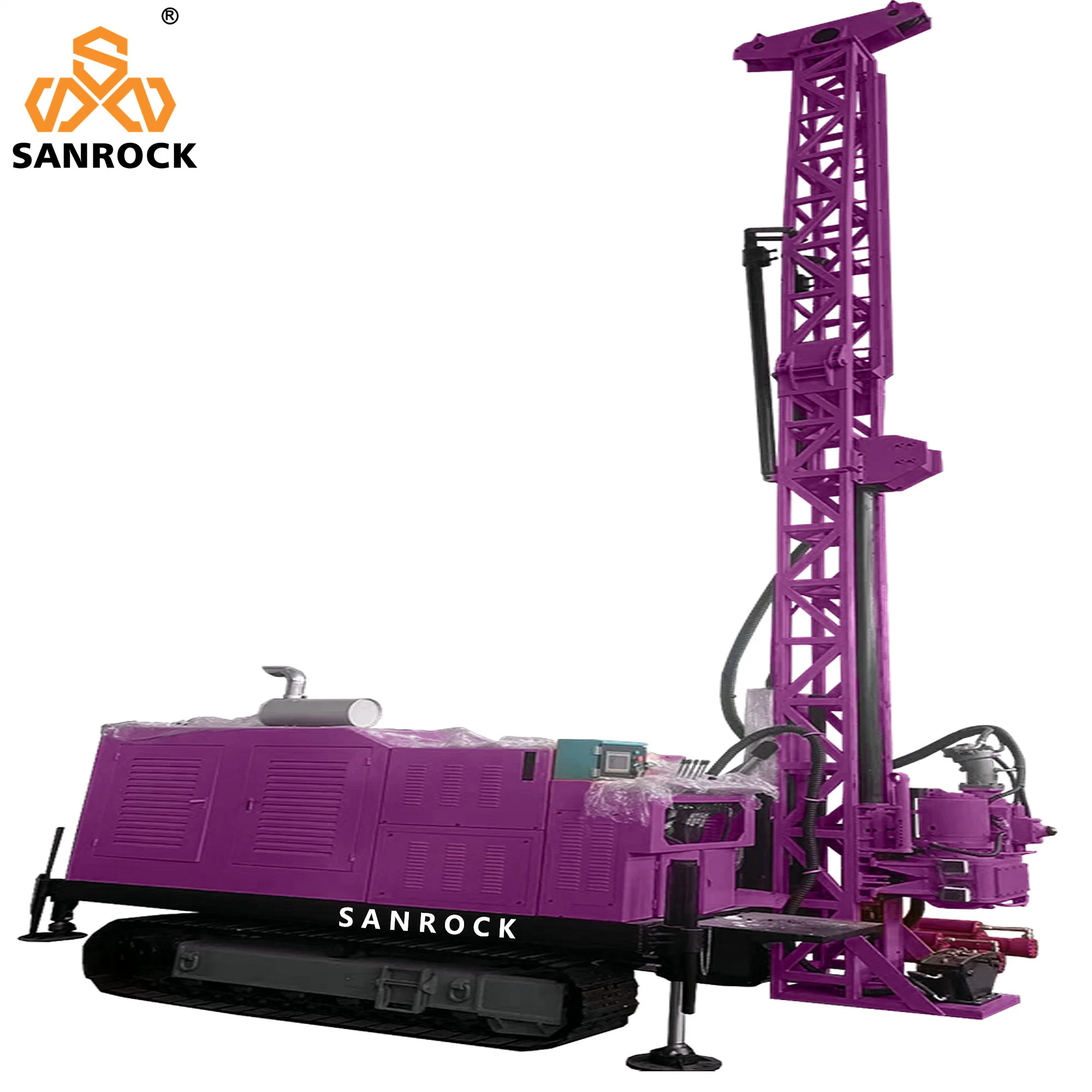 Hq Nq Pq Diamond Core Drilling Machine Hydraulic Borehole Geotechnical Drilling Rig