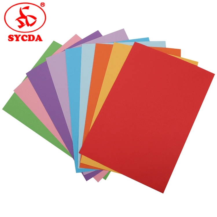 Woodfree Two Sides Coated Offset Printing Color Paper