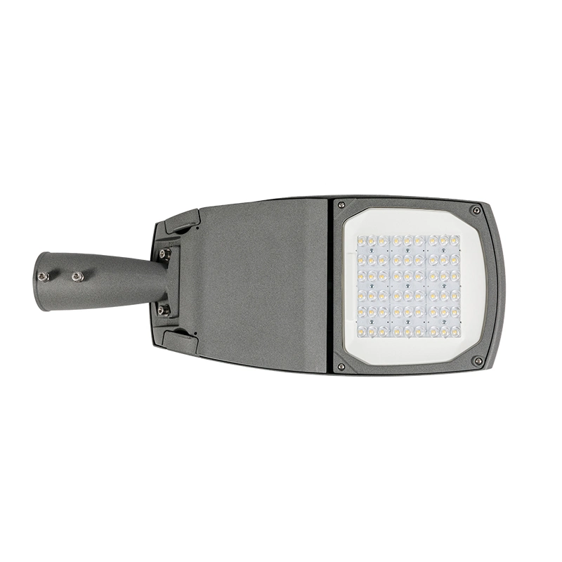 Novos candeeiros IP66 IK08 100 W 150 W 200 W 240 W LED Street Luz China fornecimento LED SMD luzes Pós-luz de fábrica