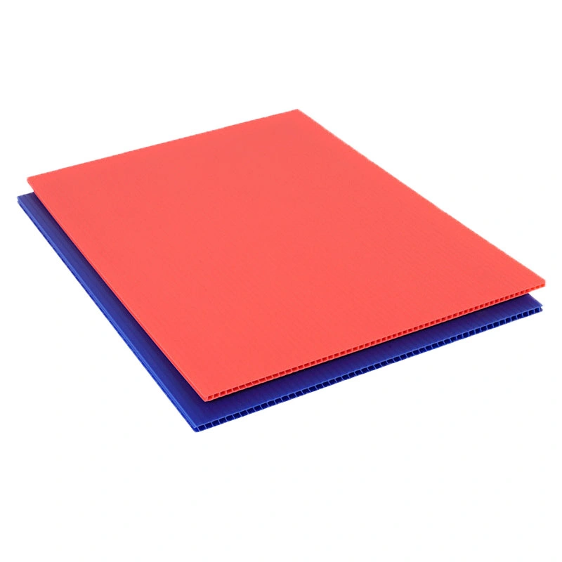 Waterproof Plastic Polypropylene PP Double Wall Corrugated Board Customized PVC PP Corrugated Sheet