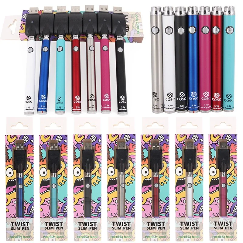 Nuevo producto Popular 380mAh 1.5ohm 2022 Vape Pen Batería para 510 de la bobina de cerámica de rosca de cartucho de Vape