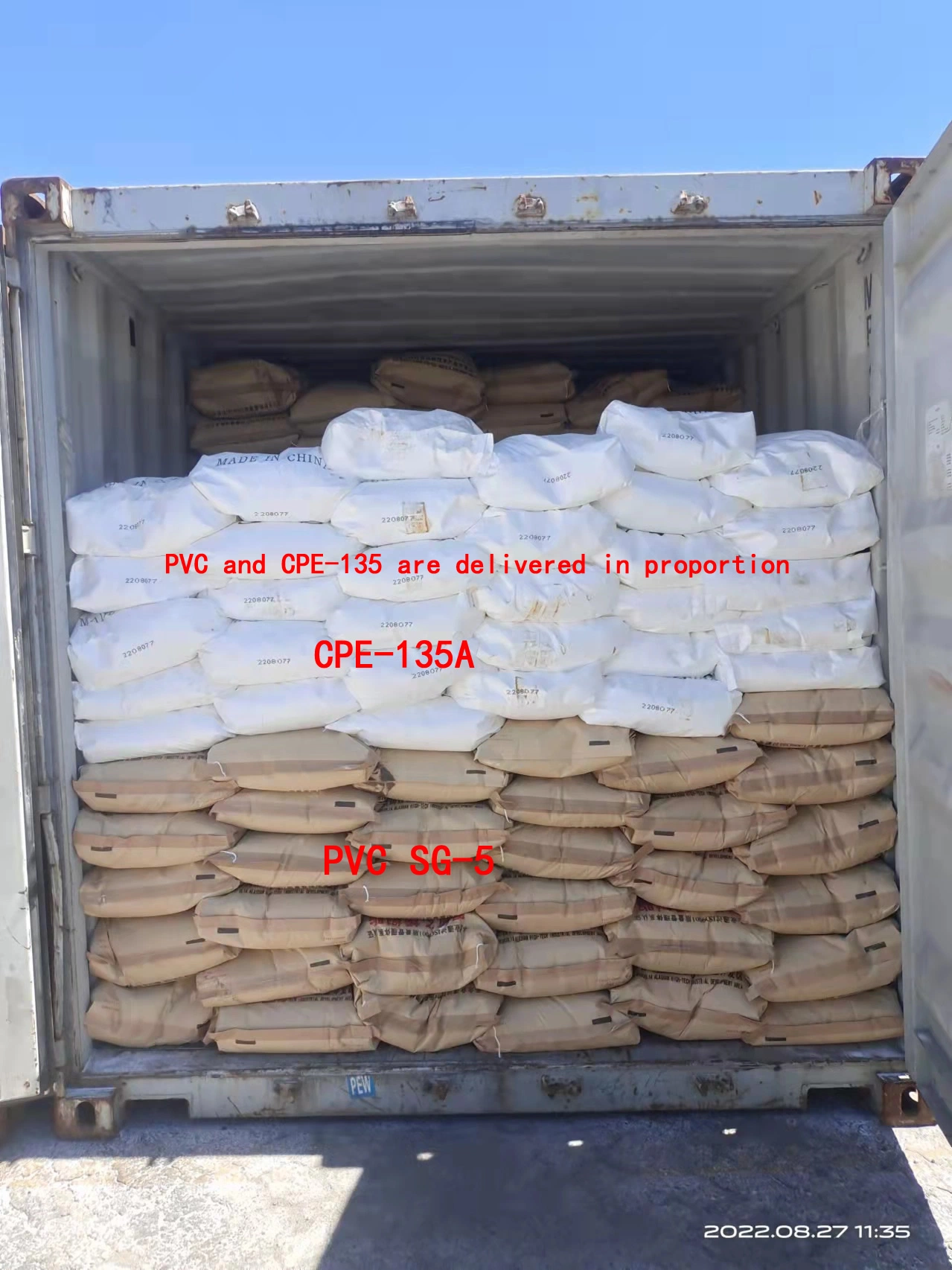 Original Factory CPE 135A Chlorinated Polyethylene