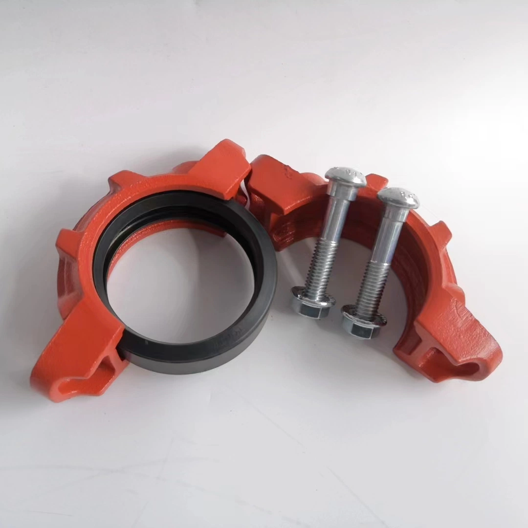 Casting Galvanized Steel Grooved Fittings Pipe Coupling for Coal Mine