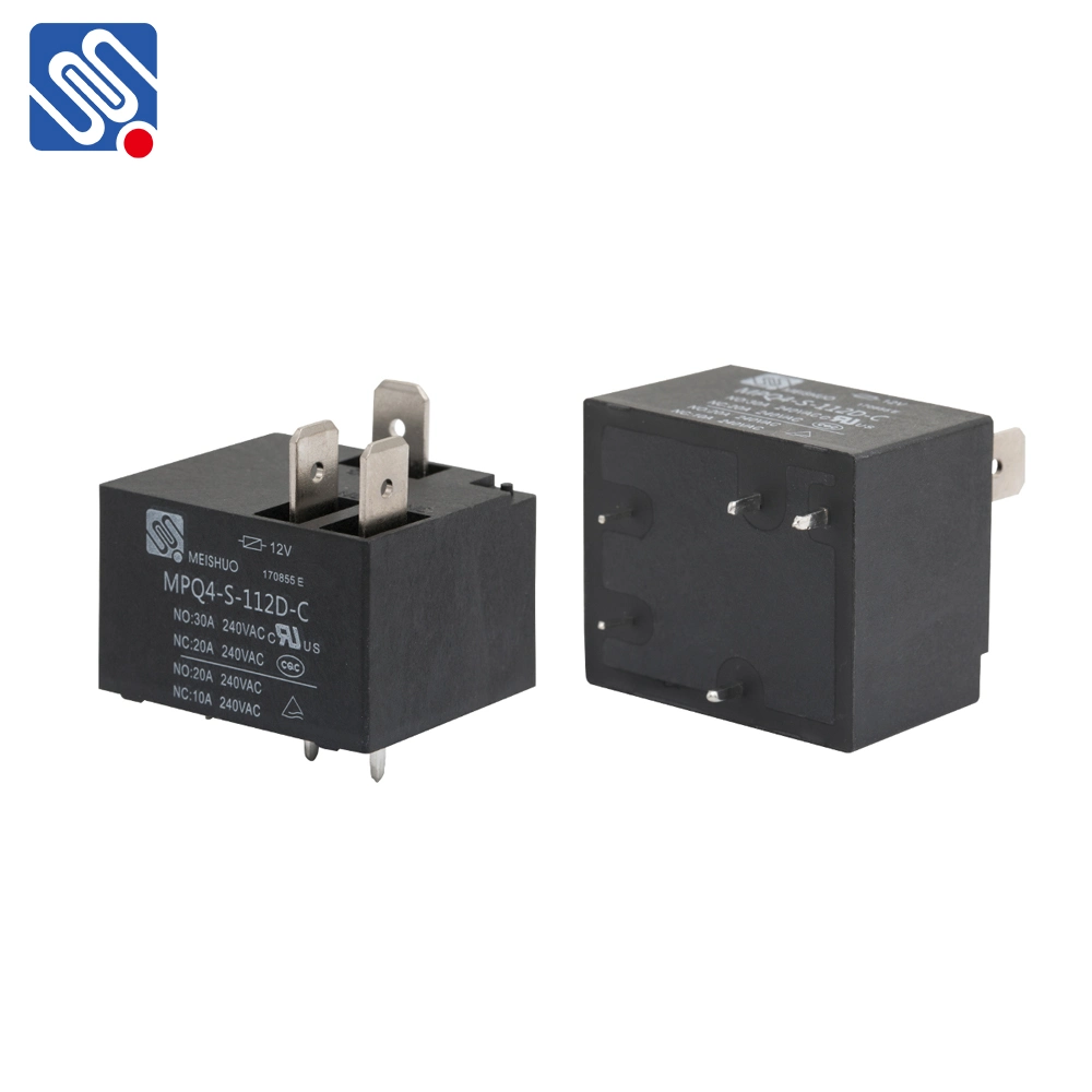 Meishuo Mpq4-S-124D-C Sealed Electromagnetic Type Subminiature PCB Relay