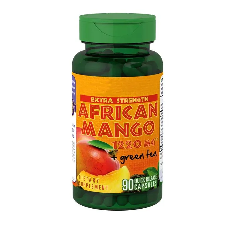 African Mango Weight Loss Capsules Slimming Capsules Long Iron Box