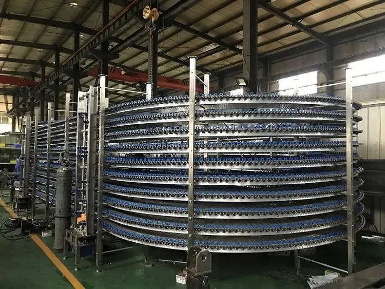 Stainless Steel Floor Standing Air Cooler, Bread Hamburger Toast Spiral Cooling Tower (manufacturer)