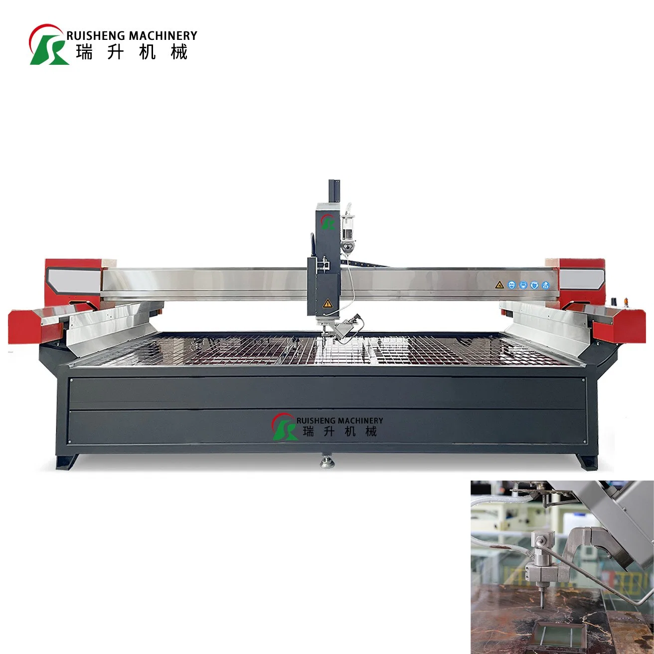 Latest Design Rubber Tile Granite Waterjet Cutting Machine with High quality/High cost performance 