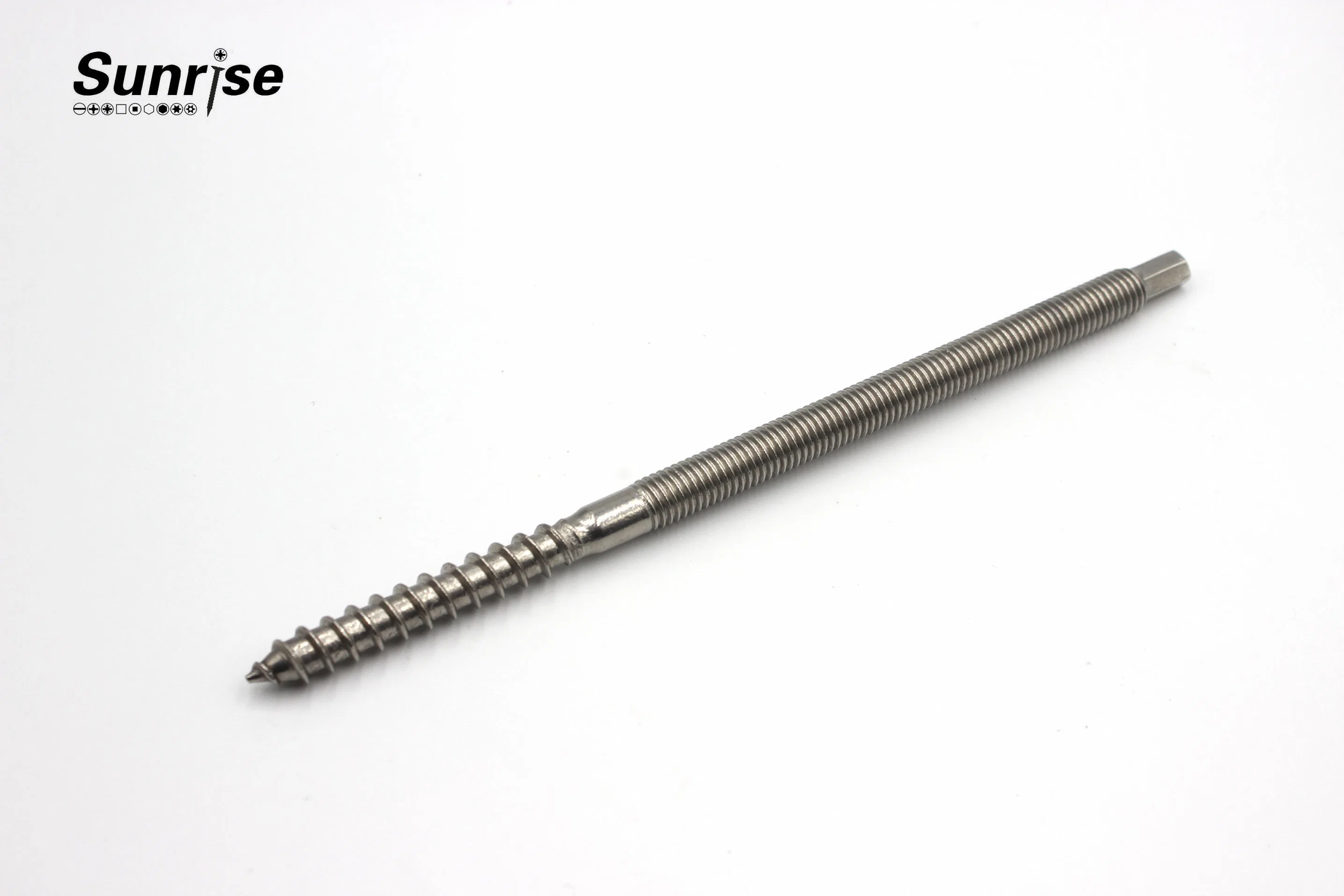 High Strength Stud Bolt Factory Customized Stainless Carbon Steel Double Threaded Stud Bolt