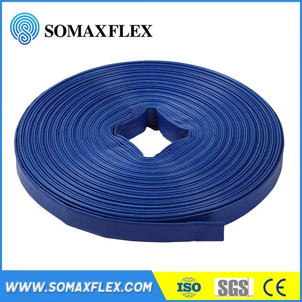 High Quality Lay Flat Water Hose Agriculture Drainage Irrigation PVC Layflat Hose