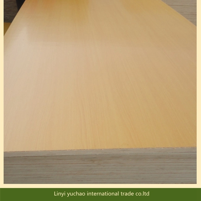 Full Eucalyptus Core Melamine Faced Plywood for Furniture