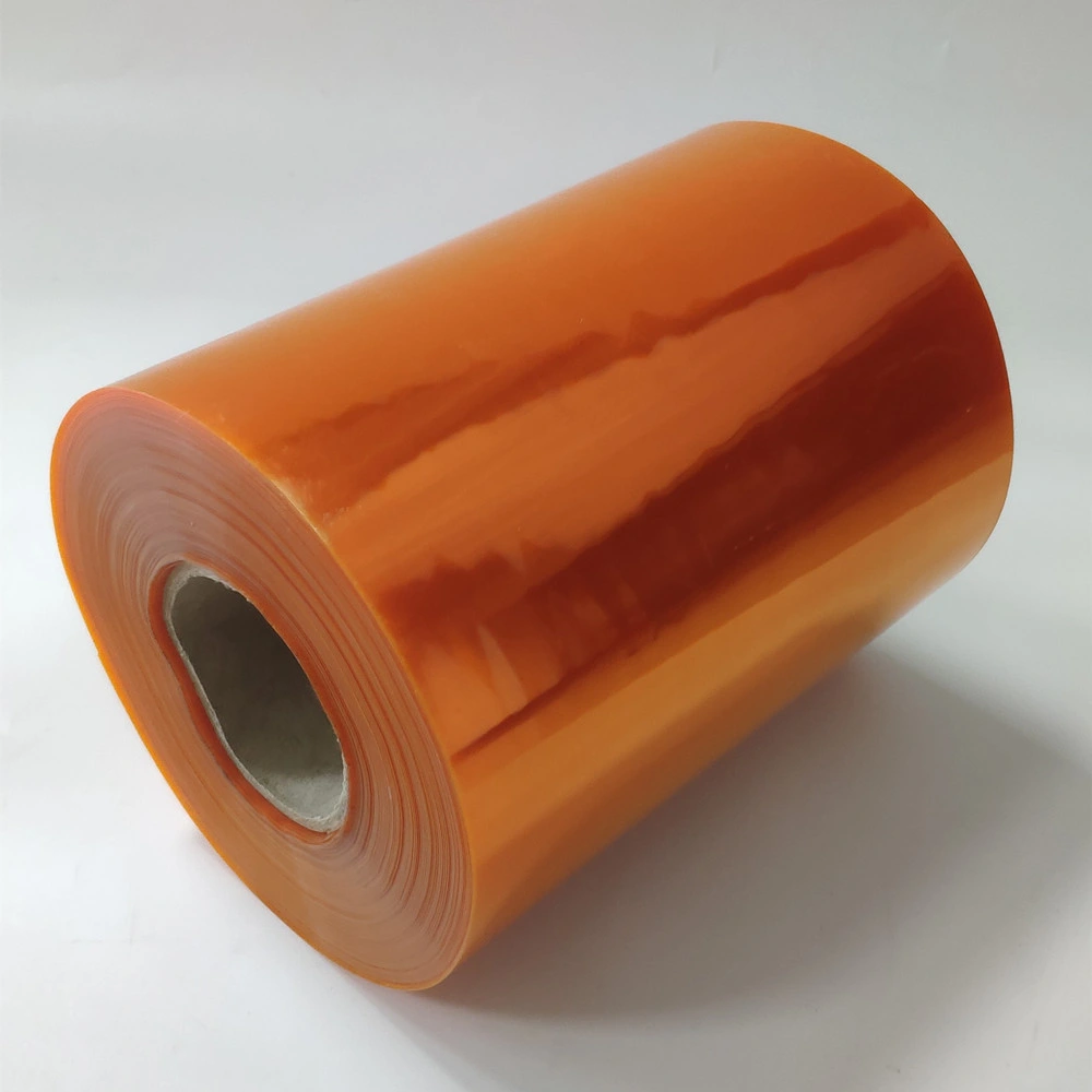 Transparent klar starr Pharma-Grade Orange PVC für die pharmazeutische Industrie