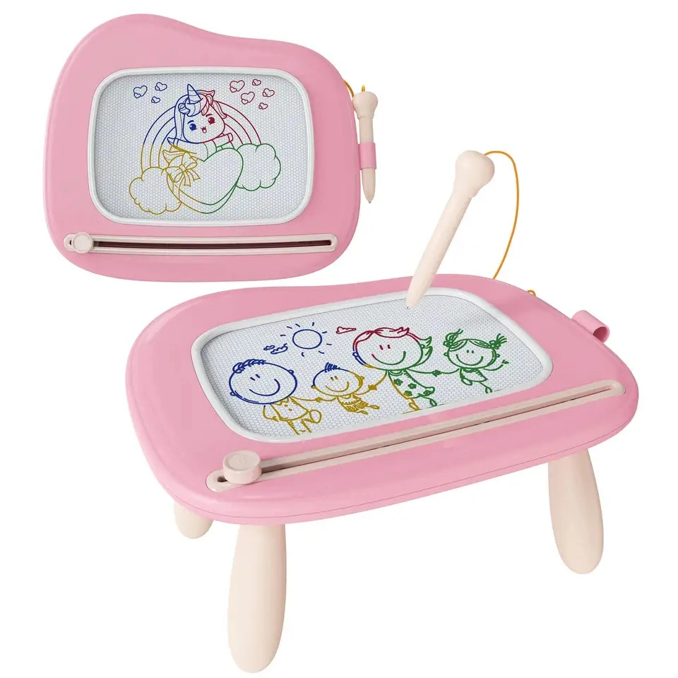 Magnetisches Zeichenbrett Set Magnet Doodle Pad Kinder Schreiben Lernen Malerei Portable Reise Spielzeug für Kinder Geburtstagsgeschenk