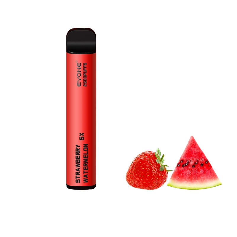 L'Afrique Vape distributeur en gros prix populaire fruit goûté Flavore 2500 bouffées d'E-liquide 5 % de la nicotine de gros de charge de type C I E-Cig Pod jetables Vape Stick