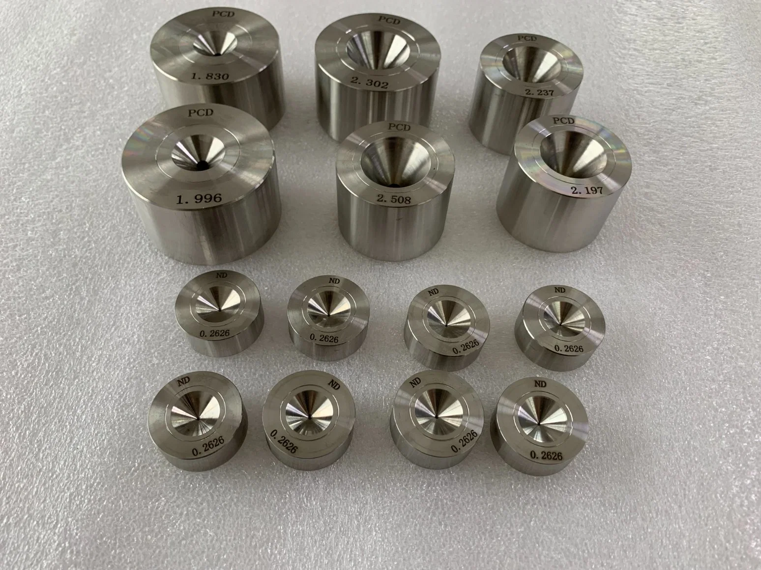 PCD Machine Tool Diamond Wire Drawing ND and PCD Dies for Copper Wire