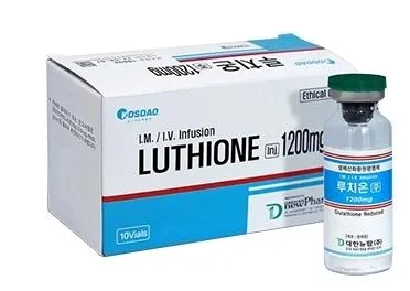 Coréia injetáveis Cindella Luthione 1200mg de vitamina C para branqueamento da pele