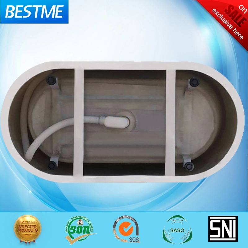 New Design Freestanding Acrylic Single People Hot Tub SPA Acrylic Bathtub (Bt-Y2507-1)