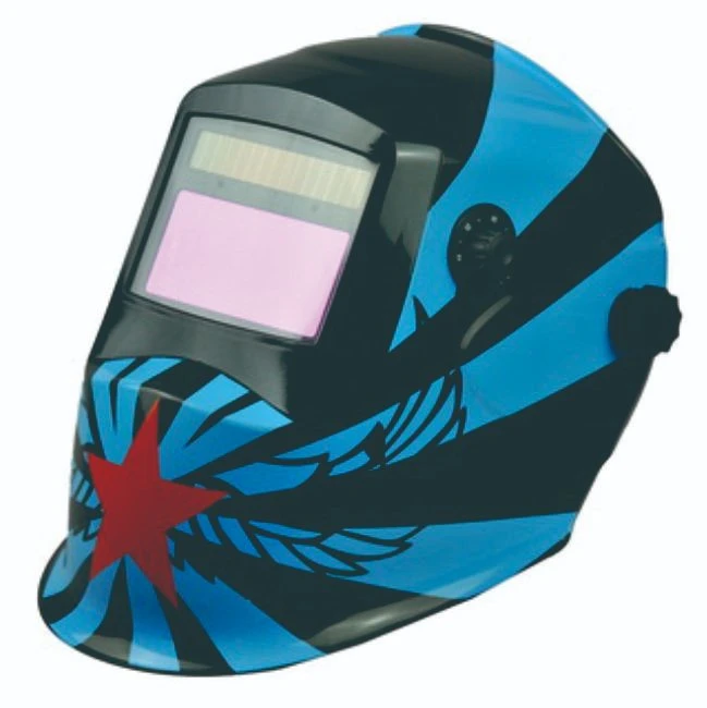 Auto Darking Welding Helmet with Color Pattern (6A1009)