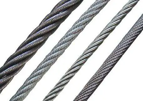 Large Quantity Ungalvanized and Galvanized Steel Wire Rope (6*37+iwrc) of Marine Hardware