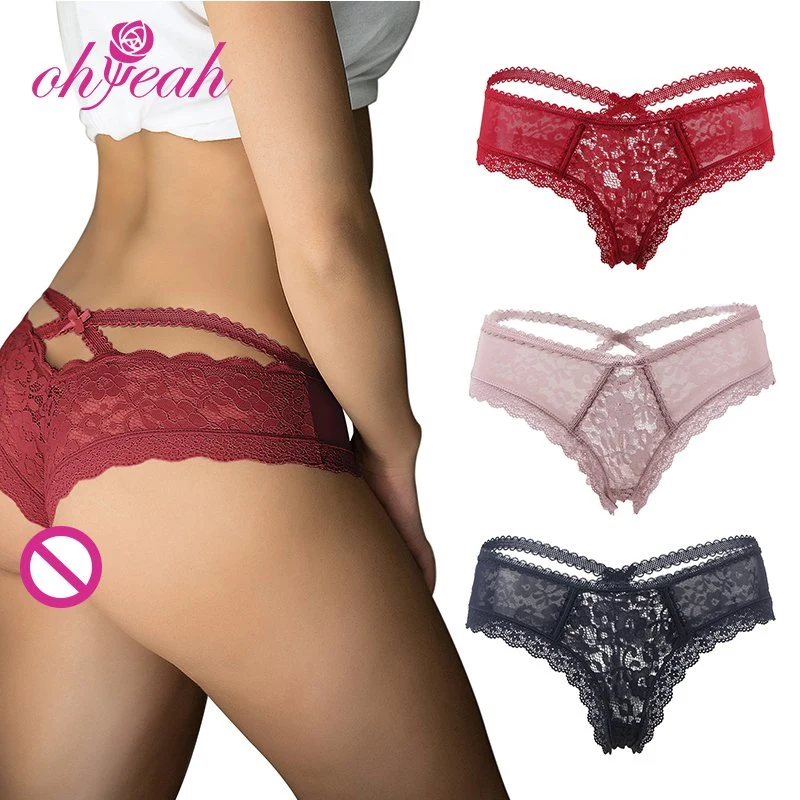 5 Cores prontos para envio a lingerie erótica mulheres Lace Calcinha lingerie sexy