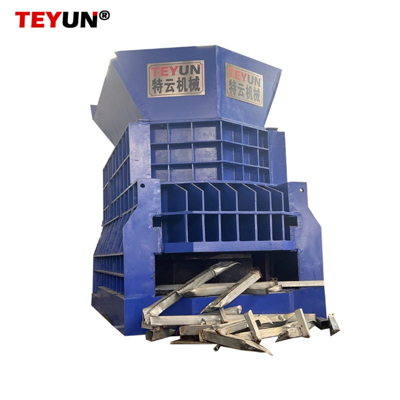 Automatic Powerful High Capacity Durable Professional Recycling Hydraulic Horizontal Scrap Metal Container Shear with Box