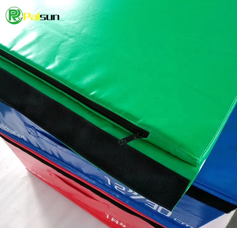 Factory Price Custom Logo High quality/High cost performance  Gym Training Sit-UPS Safe Soft Plyometric Jump Box Plyo Soft Plyosoft Box