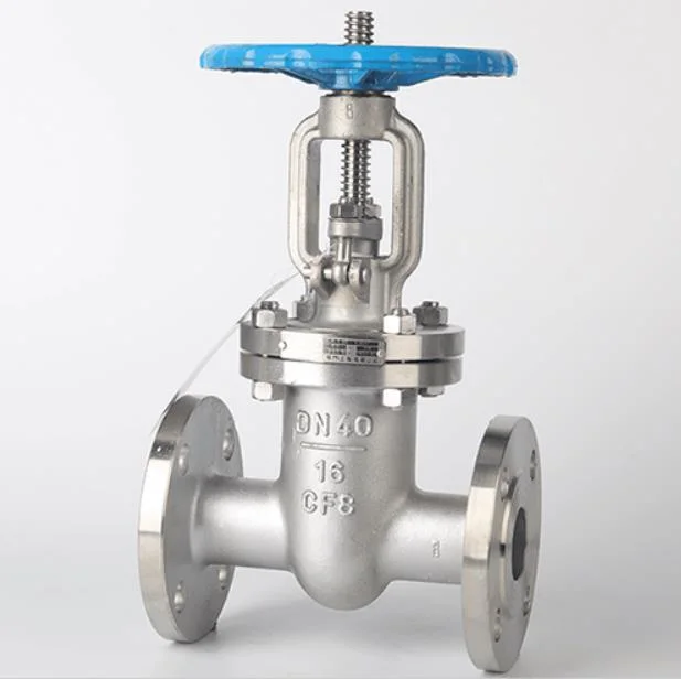 Stainless Steel/SS304/SS316 CF8 Body Flange End Handwheel Gate Valves for Water /Gas/ Oil