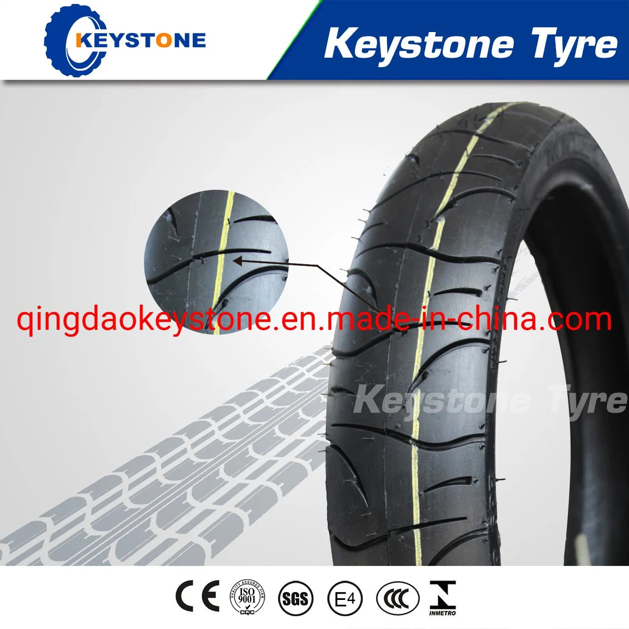 Professional Factory of Motorcycle Tyre with E-MARK Certificate 110/90-18 120/80-17 100/90-17 100/90-18 110/90-17