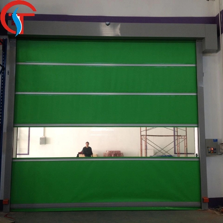 China Interior Rapid Roll up Automatic Speed Ce Certificated Rapid Speed Warehouse Lift Door