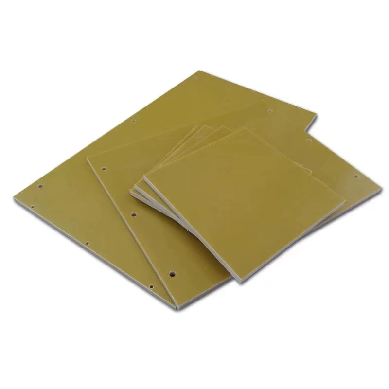 Manufacture Custom Yellow Flame Retardant Resin Insulated Fr4 Epoxy Board