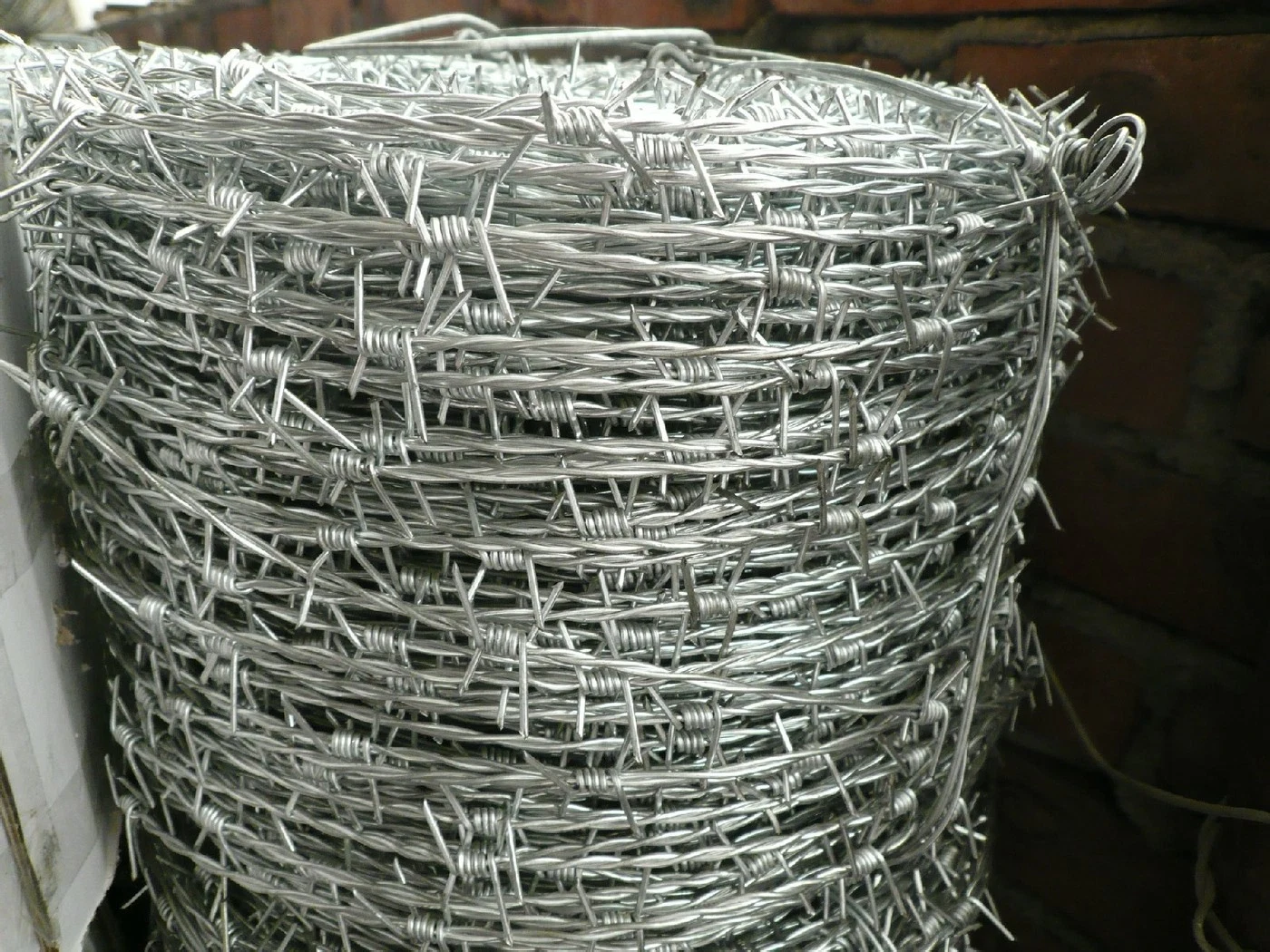 Galvanzied/PVC Coated Low Carbon Steel Barbed Wire for Prison