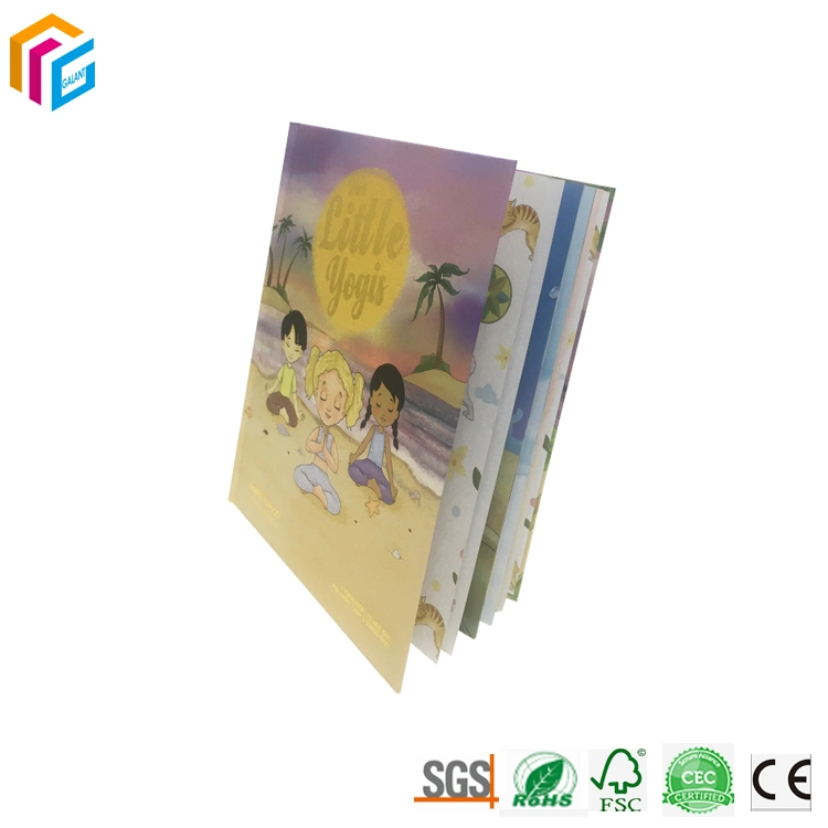 Hardback Section Sewn Kids Story Picture Books Custom Design Gold Foil Stamp Hardcover Childrens Book Printing