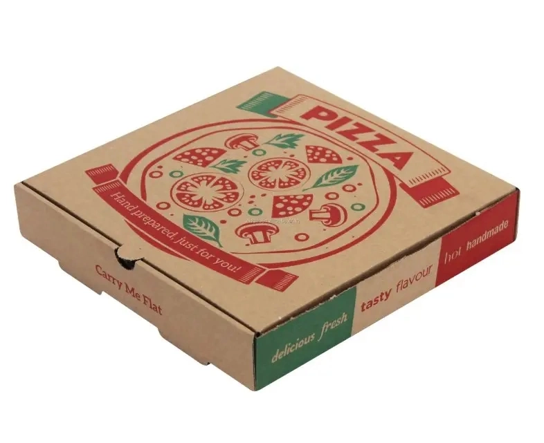 Factory Price Paper Corrugated Board Pizza Box Packaging Takeaway Pizza Box Custom Logo