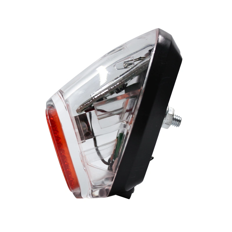 Bicycle LED Solar Panel Rear Light Riding Lamp