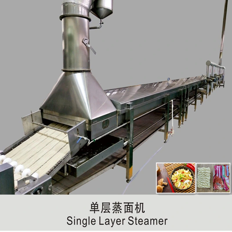 Automatische Gebratene Indomie Instant Noodle Food Processing Produktionslinie Beutel Nudel Herstellung Ausrüstung Maschine