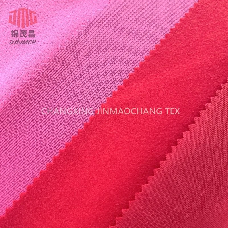 Factory Brushed Polyester Knitting Fabric 100% Polyester Super Poly Sporttoc Tricot Fabric 250GSM for Garment Sportswear Tracksuit Pants Uniform