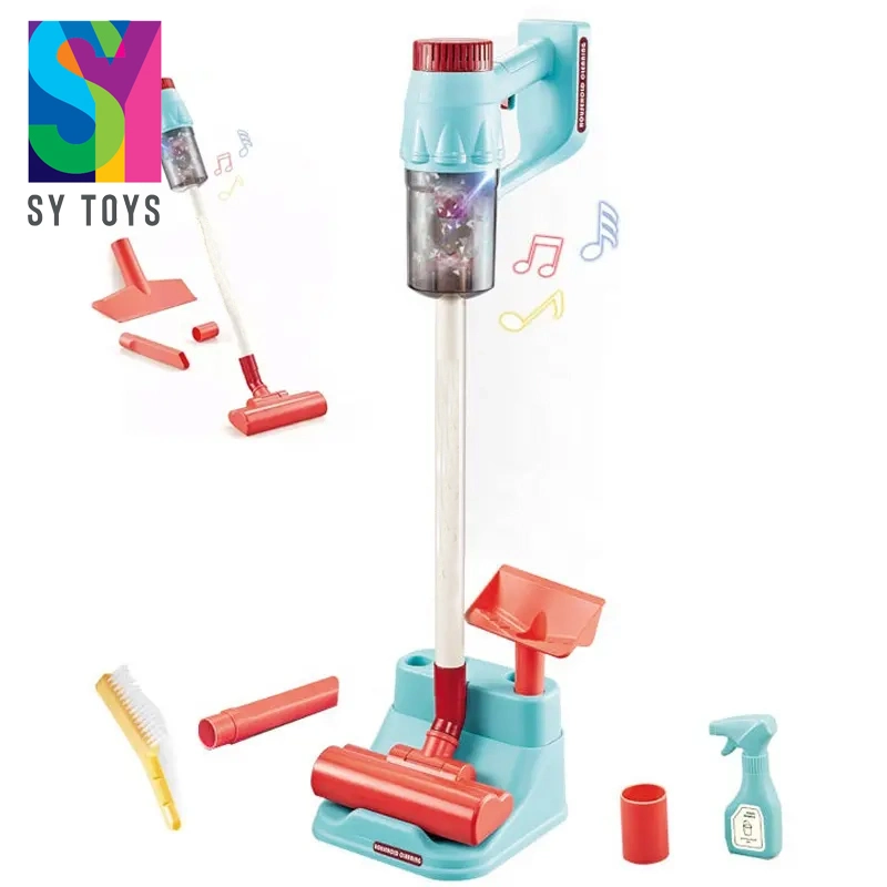 Sy Electric Vacuum Cleaner Housekeeping Pretend Play Role Play Cleaning Game Sweeper Toys