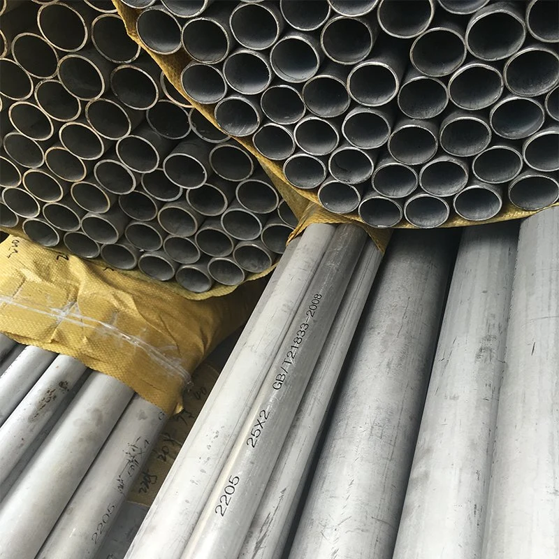 Tubo de aço galvanizado sem costura/soldado material de soldadura de tubos de aço inoxidável Tubo circular de aço