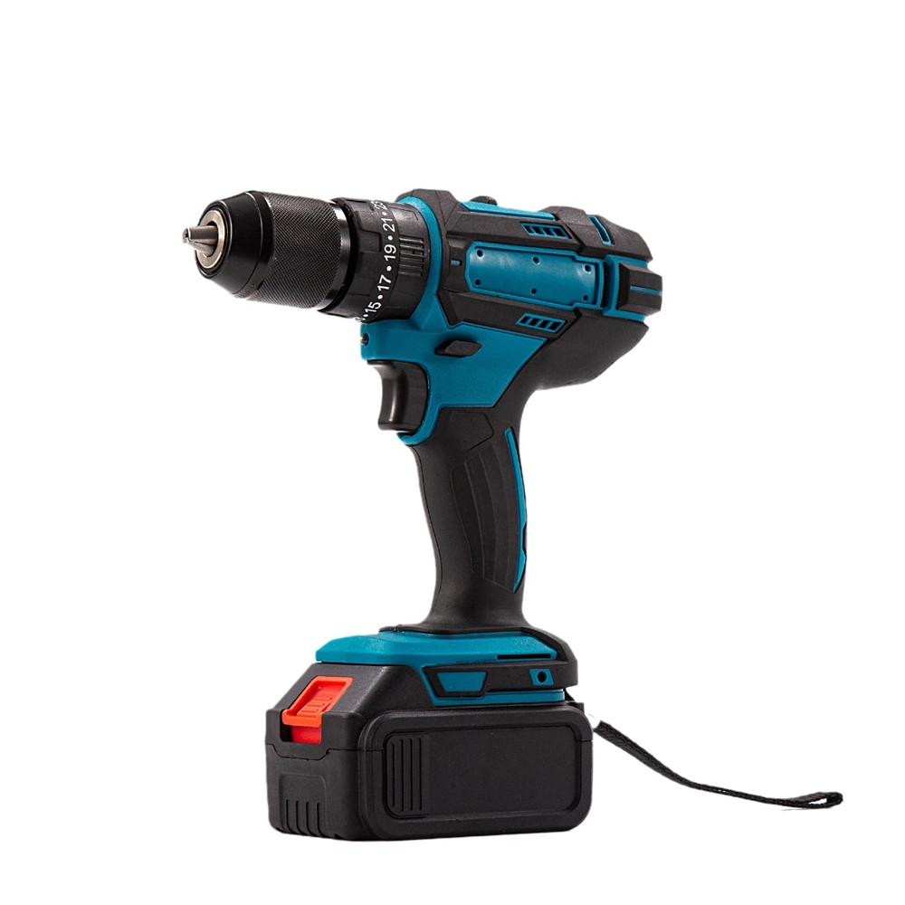 21V Brushless Electric Drill Lithium Battery Cordless Drill