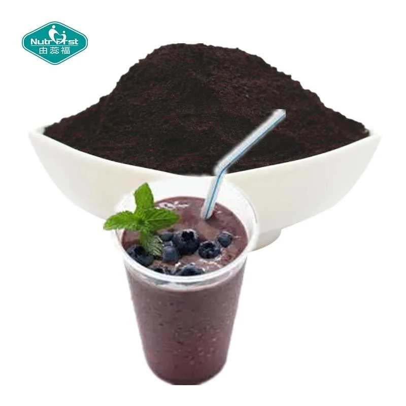 Fornecimento de fábrica Nutrifirst 100% Natural orgânico Freeze seco Acai Berry Pó de fruta