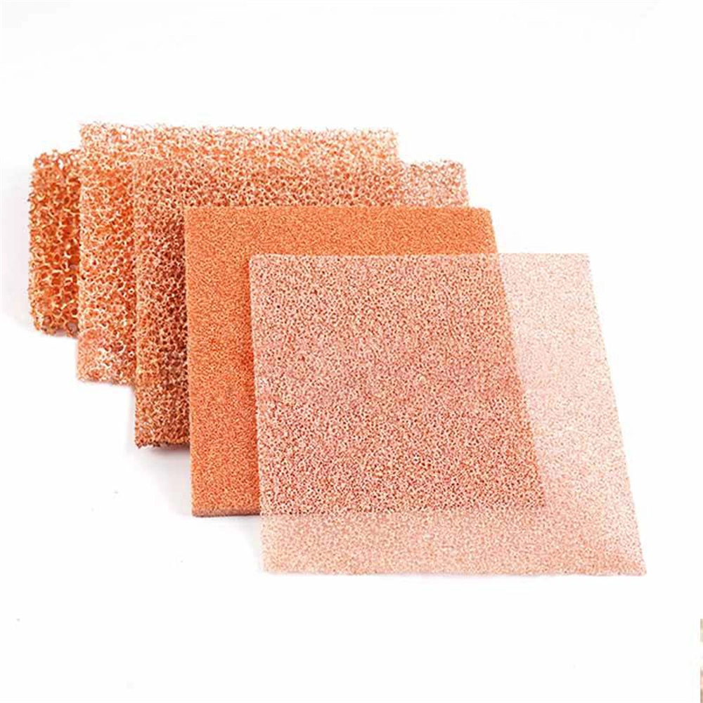 High-Quality Customized Thickness Copper Metal Foam for Fuel Cell Research