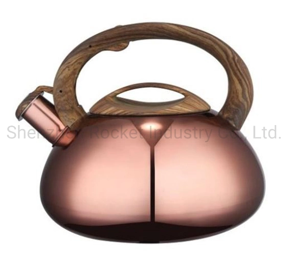 Wholesale/Supplier Custom Stainless Steel Whistling Kettle Tea Pot Steel Kettle Designer Custom Tea Kettle