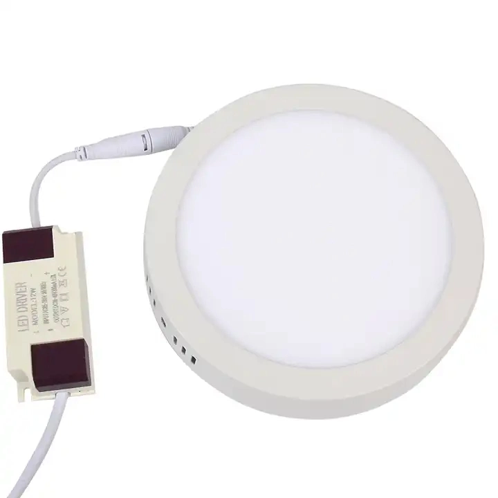 Indoor Square LED Panel Light Recessed Surface Mounted Ceiling LED Light 9W 12W 15W 22W White LED Panel Lighting