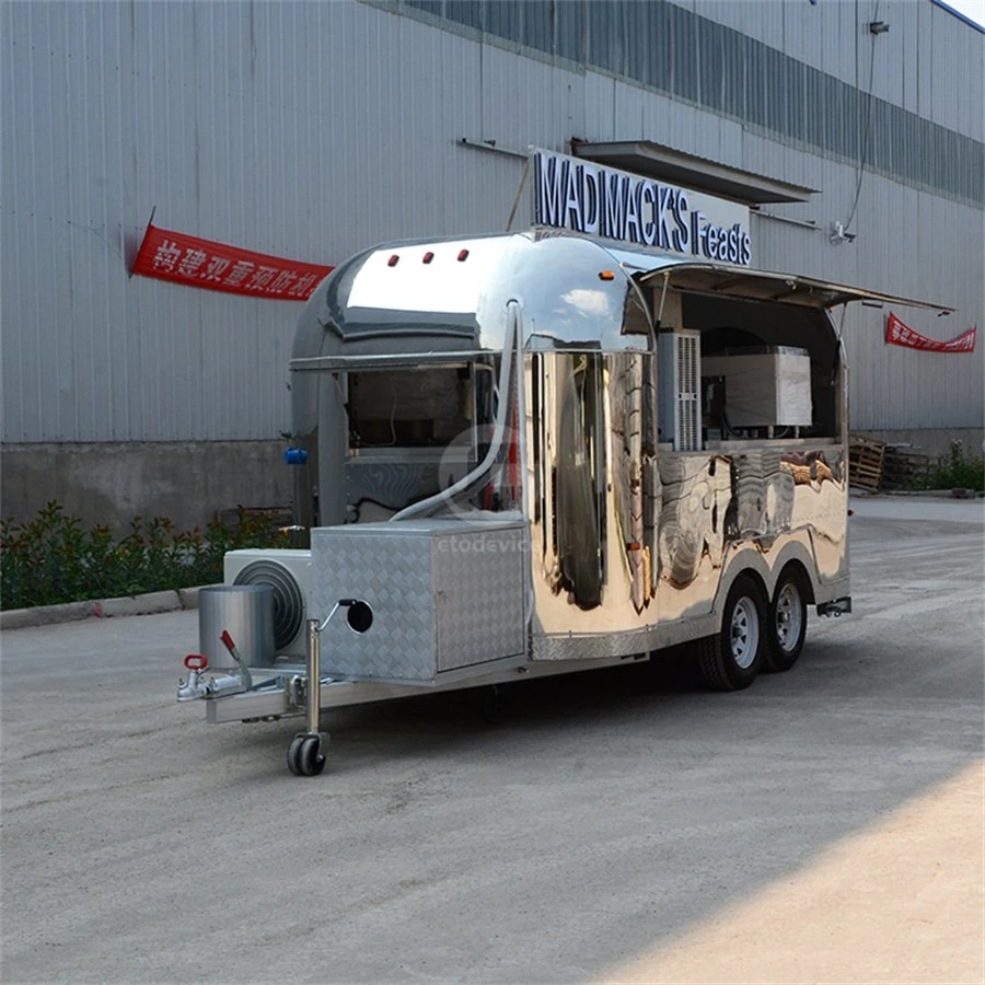 Airstream Mobile Fast Food Trailer Truck for Sale