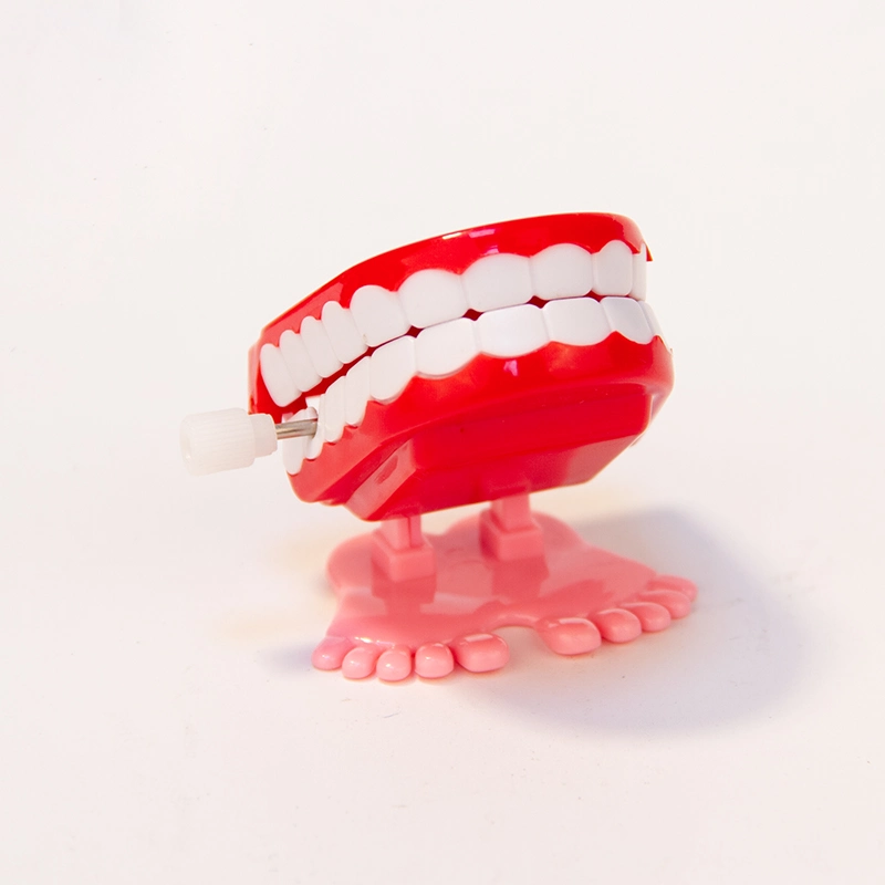 Wind up Chattering Fake Children Teeth Toy for Clinic